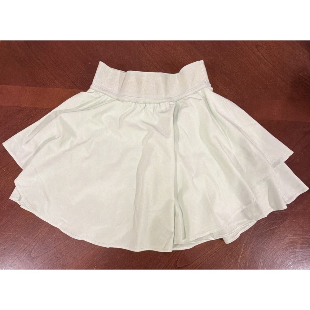 Lululemon Court Rival Skirt Skort High Rise Mint Moment Athletic Women's Size 0
